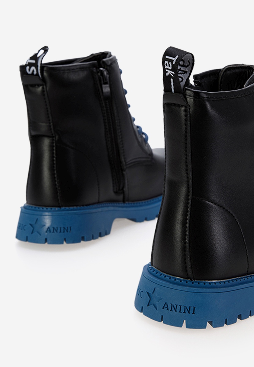 Μποτάκια για αγόρια Μαύρα Pantin V2