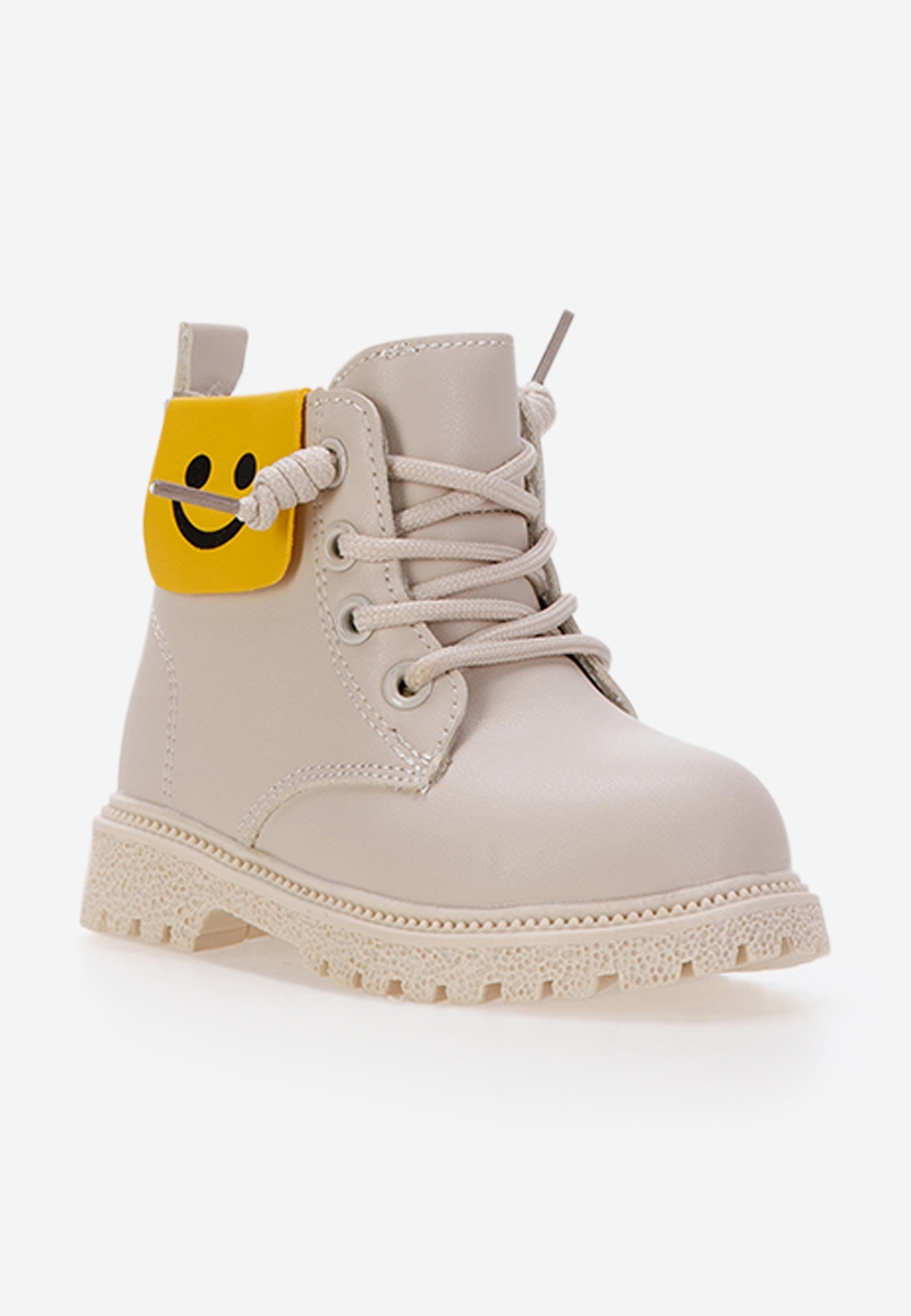 Κοριτσίστικες μποτάκια μπεζ Massy