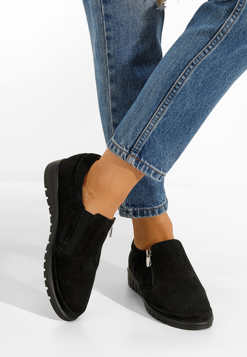 Παπούτσια Casual μαύρα Vichy V2