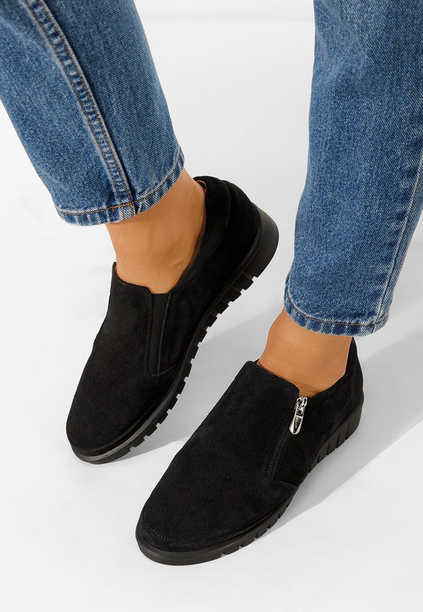 Παπούτσια Casual μαύρα Vichy V2