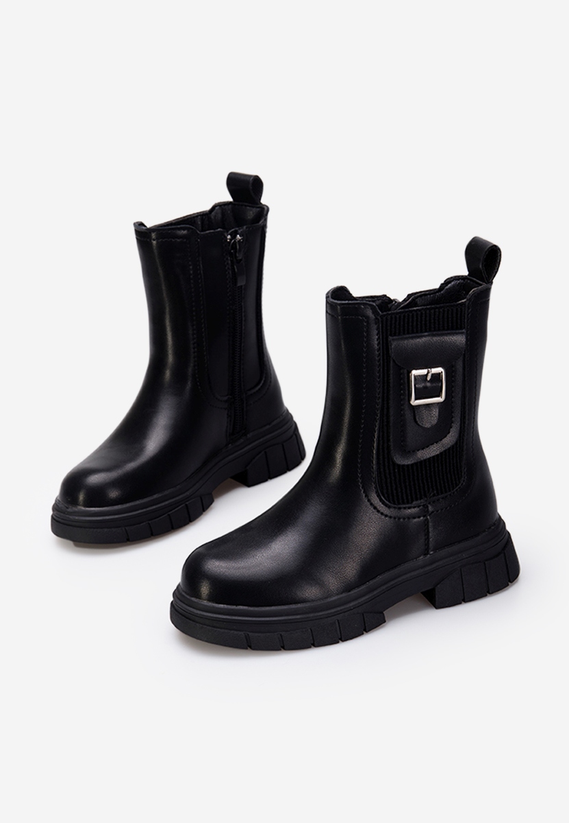 Παιδικά μποτάκια Μαύρα Cary A