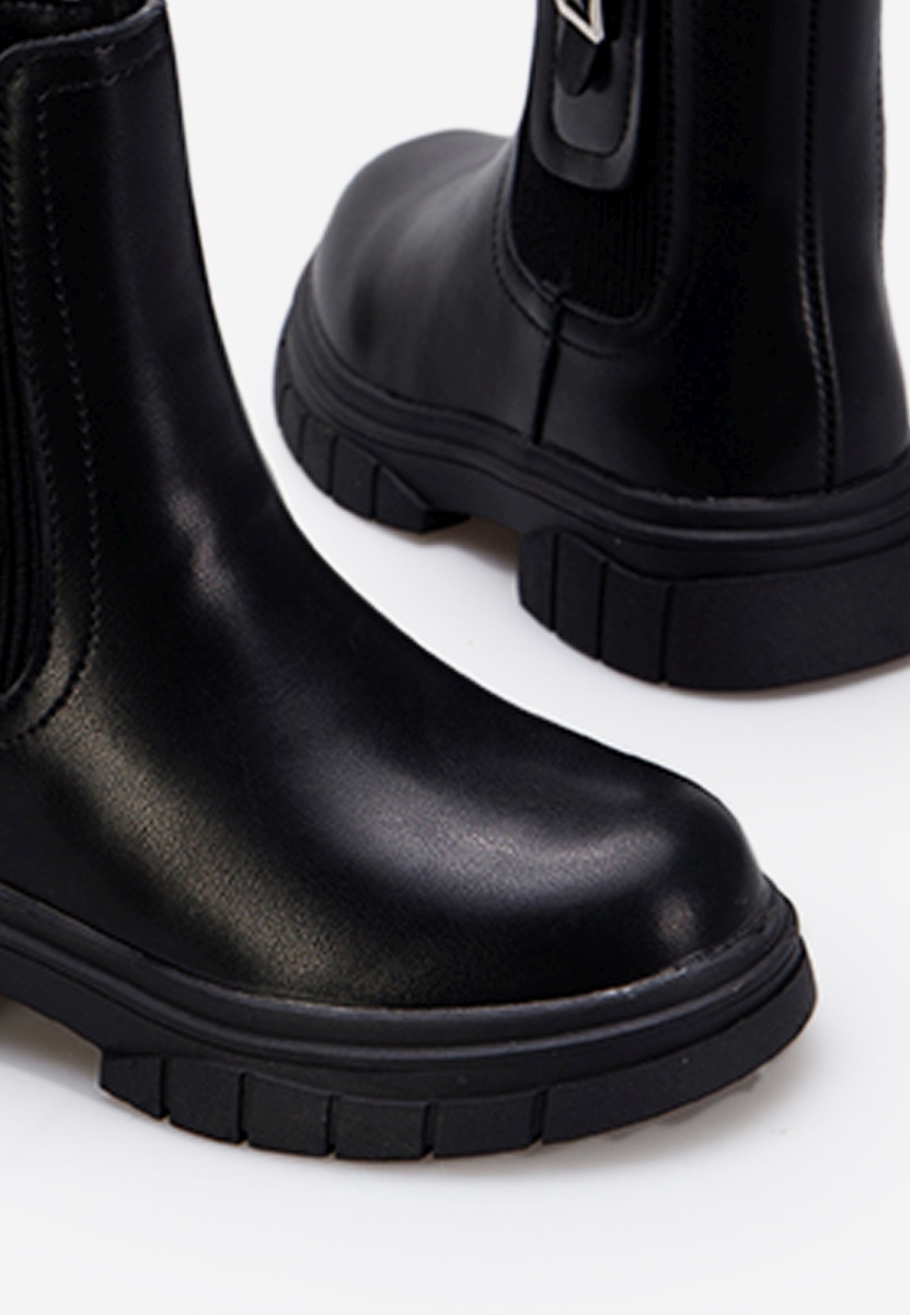 Παιδικά μποτάκια Μαύρα Cary A