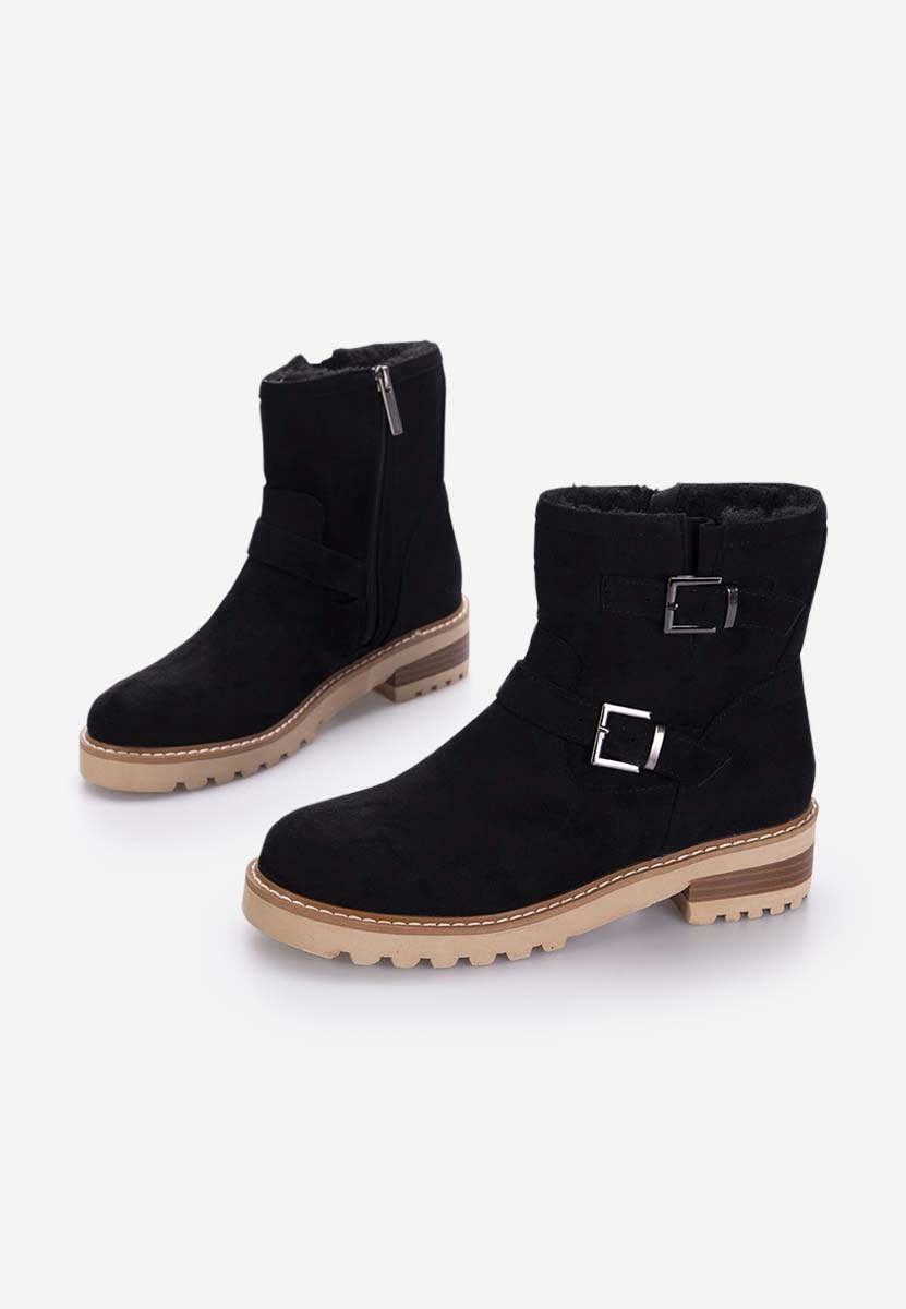 Γυναικεία μποτάκια Μαύρα Campana