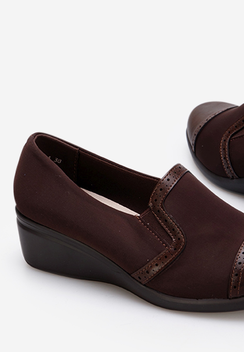 Casual παπουτσια γυναικεια καφε Visalia