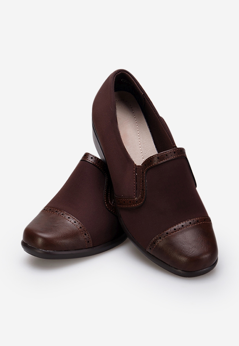 Casual παπουτσια γυναικεια καφε Visalia