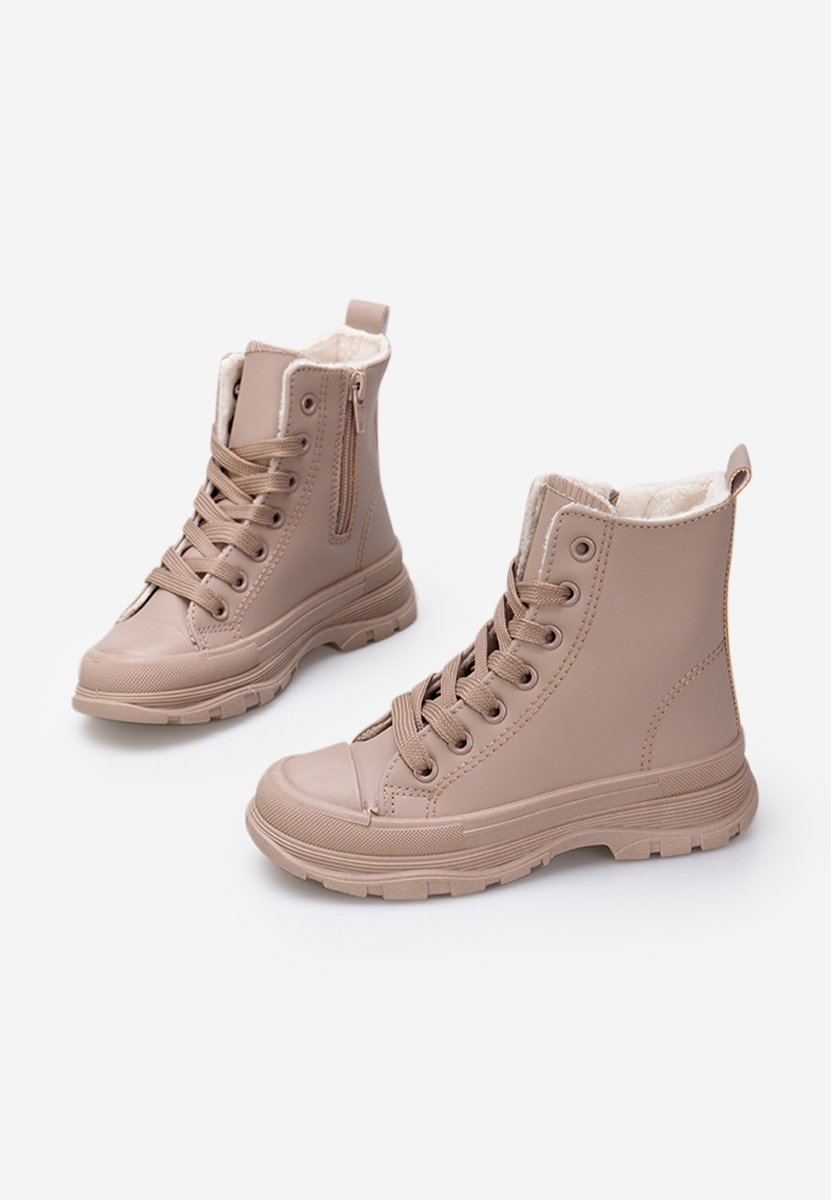 Παιδικά μποτάκια sneakers καφε Balcarce A