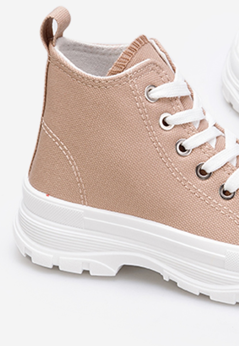 Παιδικά μποτάκια sneakers καφε Concept A