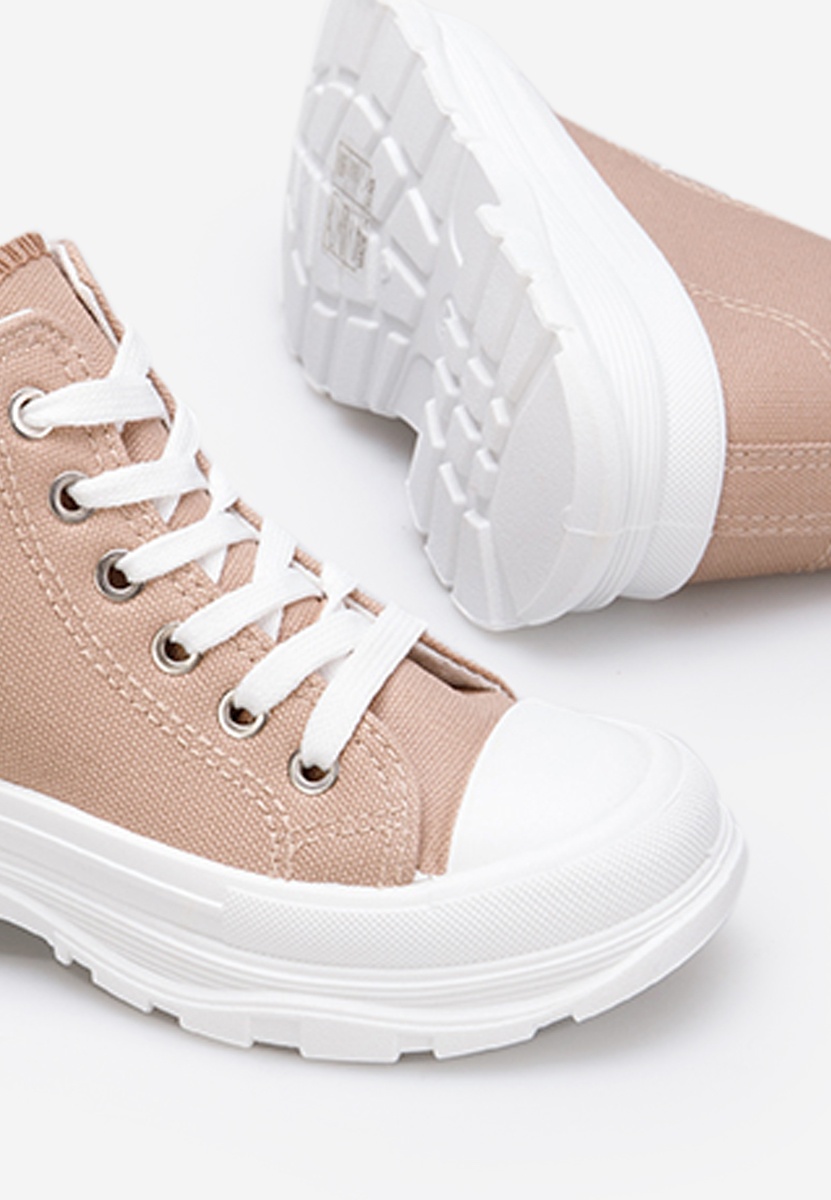 Παιδικά μποτάκια sneakers καφε Concept A