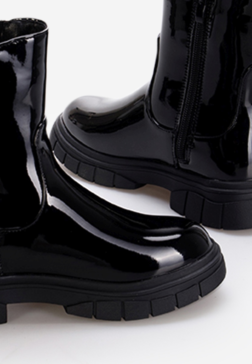 Παιδικά μποτάκια Μαύρα Salerna B V2