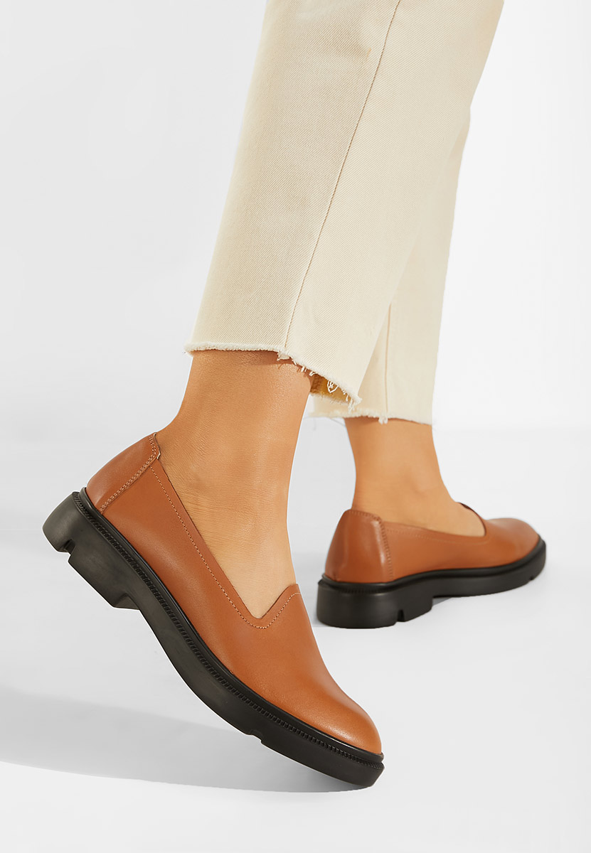 Παπούτσια Casual Καμηλο Manara