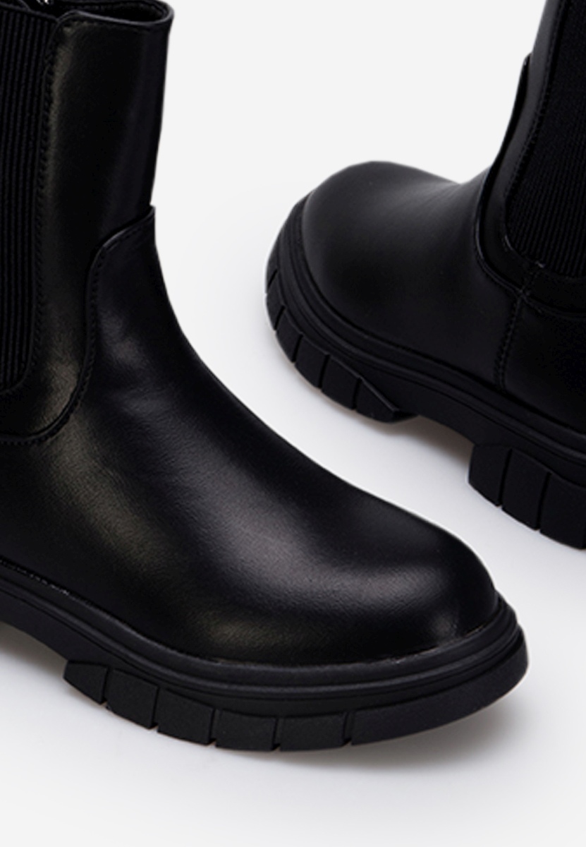 Παιδικά μποτάκια Μαύρα Salerna B