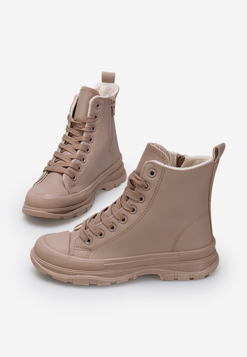 Παιδικά μποτάκια sneakers καφε Balcarce B