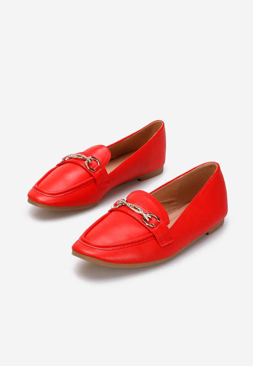 Loafers γυναικεια κοκκινο Acuna