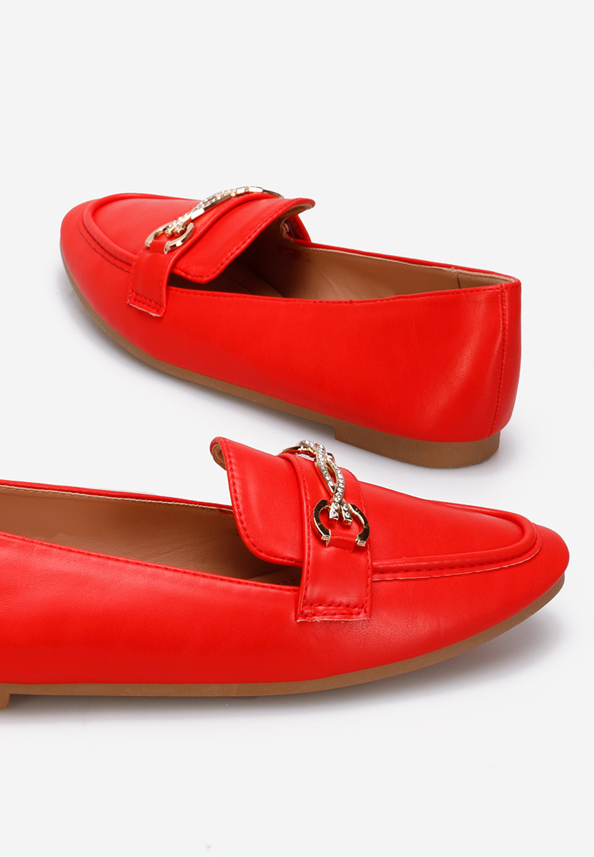 Loafers γυναικεια κοκκινο Acuna