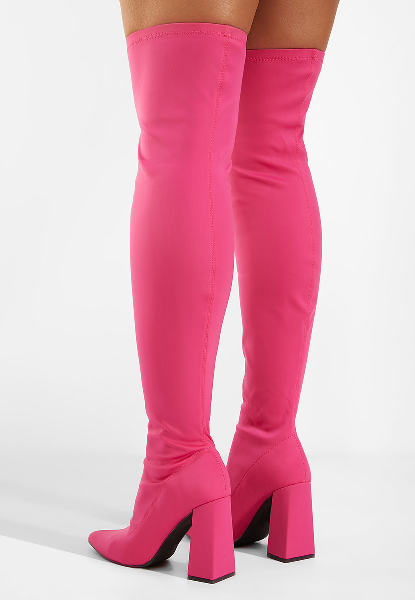 Ψηλές μπότες Φουξ Alexania