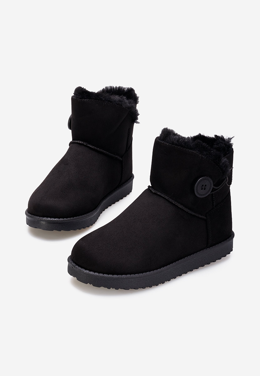Μπότες Τύπου UGG Μαύρα Troyes
