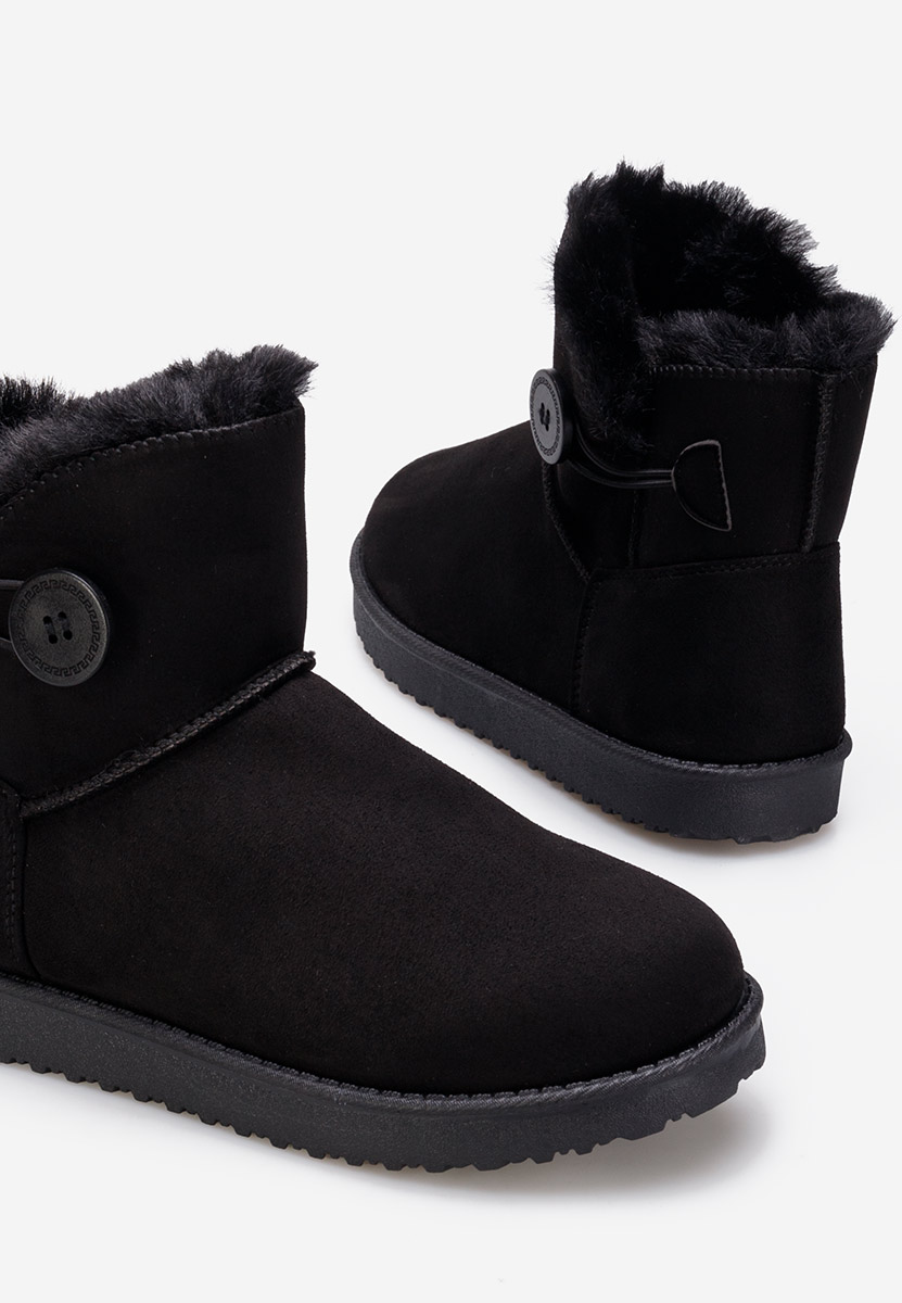 Μπότες Τύπου UGG Μαύρα Troyes