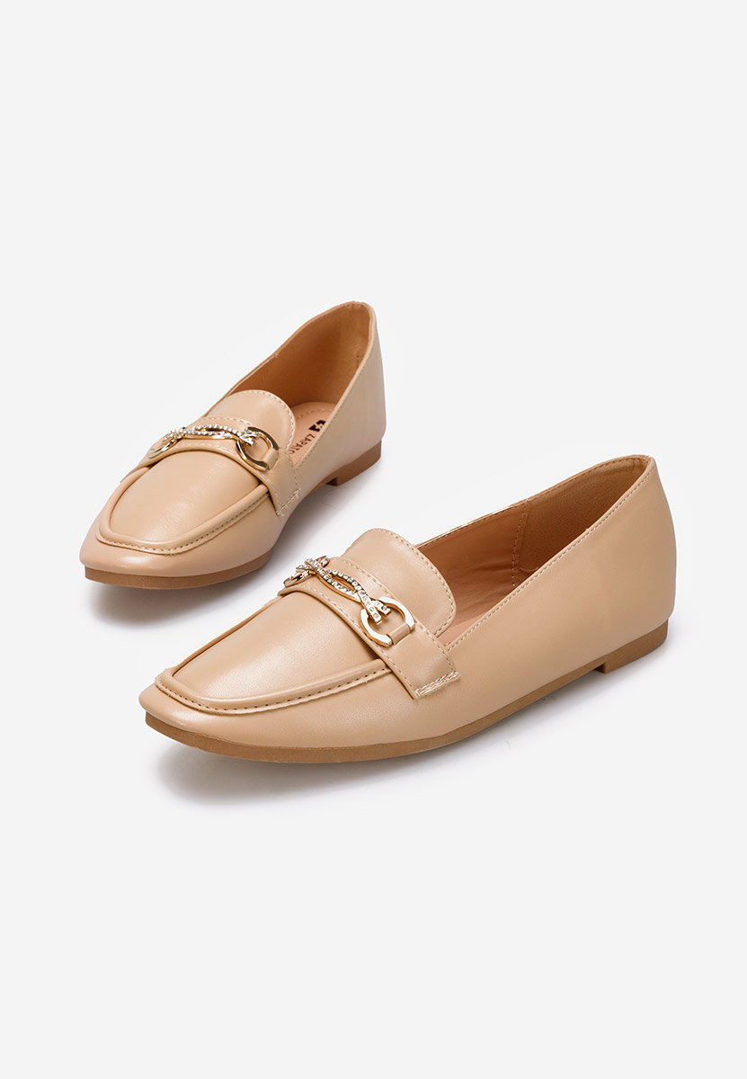 Loafers γυναικεια μπεζ Acuna