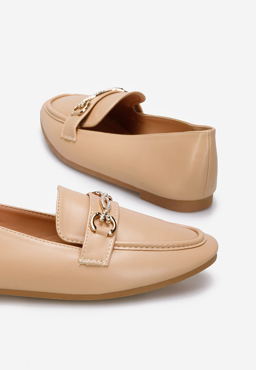 Loafers γυναικεια μπεζ Acuna