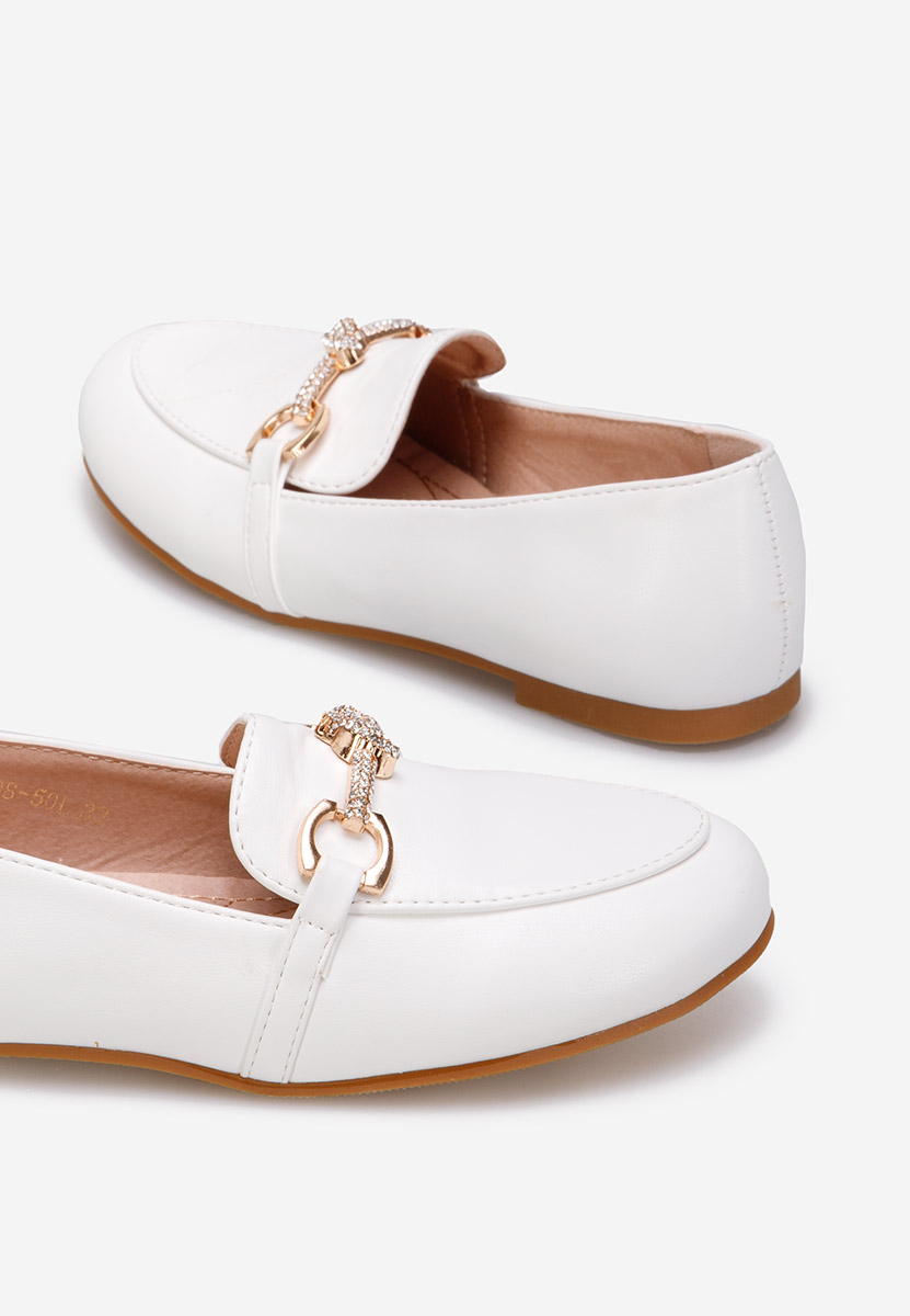 Παιδικά Μοκασίνια λευκά Heaven A