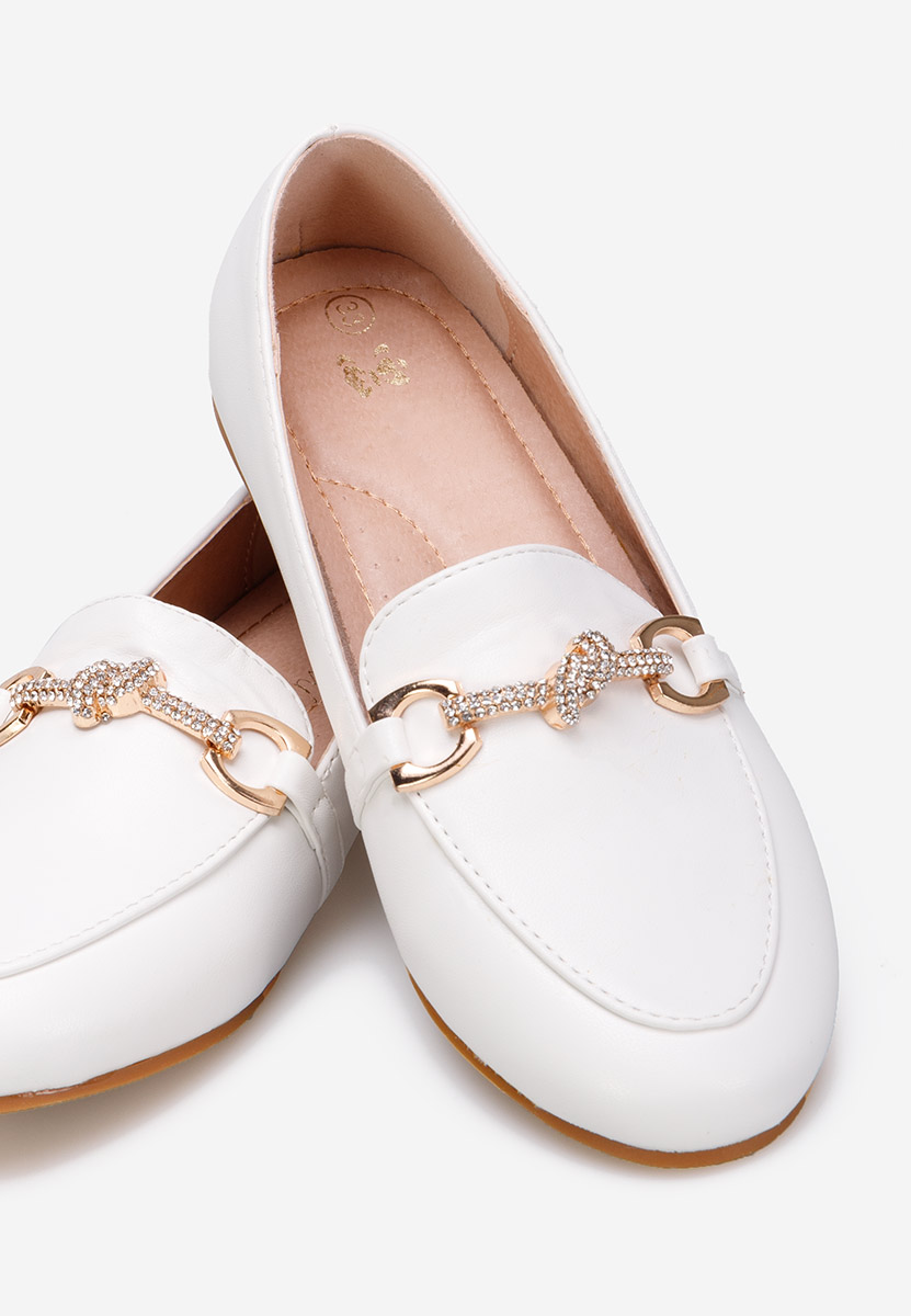 Παιδικά Μοκασίνια λευκά Heaven A