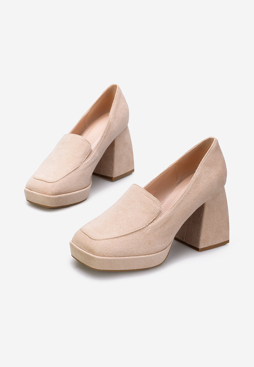 Γοβες μπεζ Hoya