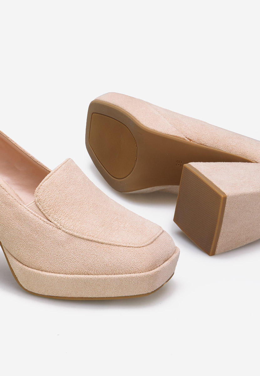 Γοβες μπεζ Hoya