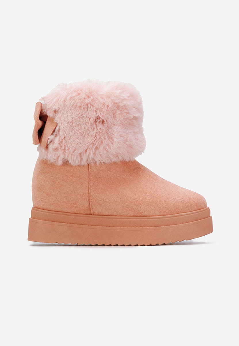 Μπότες τύπου UGG ροζ Michi