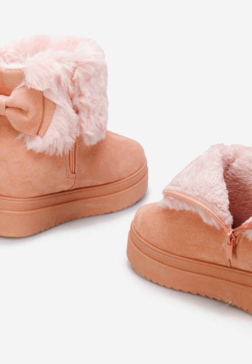 Μπότες τύπου UGG ροζ Michi