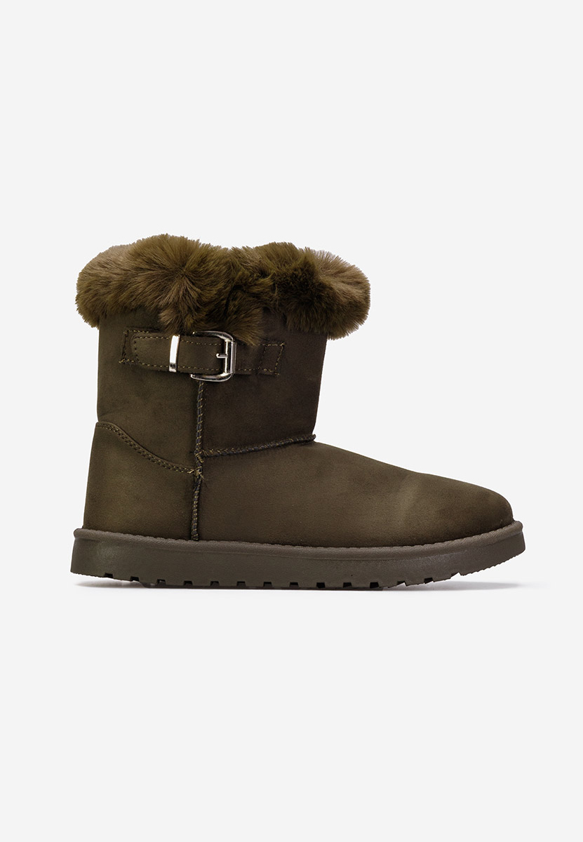 Μπότες Τύπου UGG πρασινο Cherina