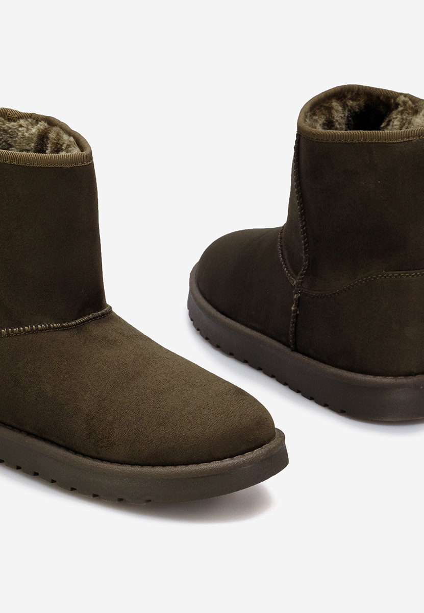 Μπότες Τύπου UGG πρασινο Chica