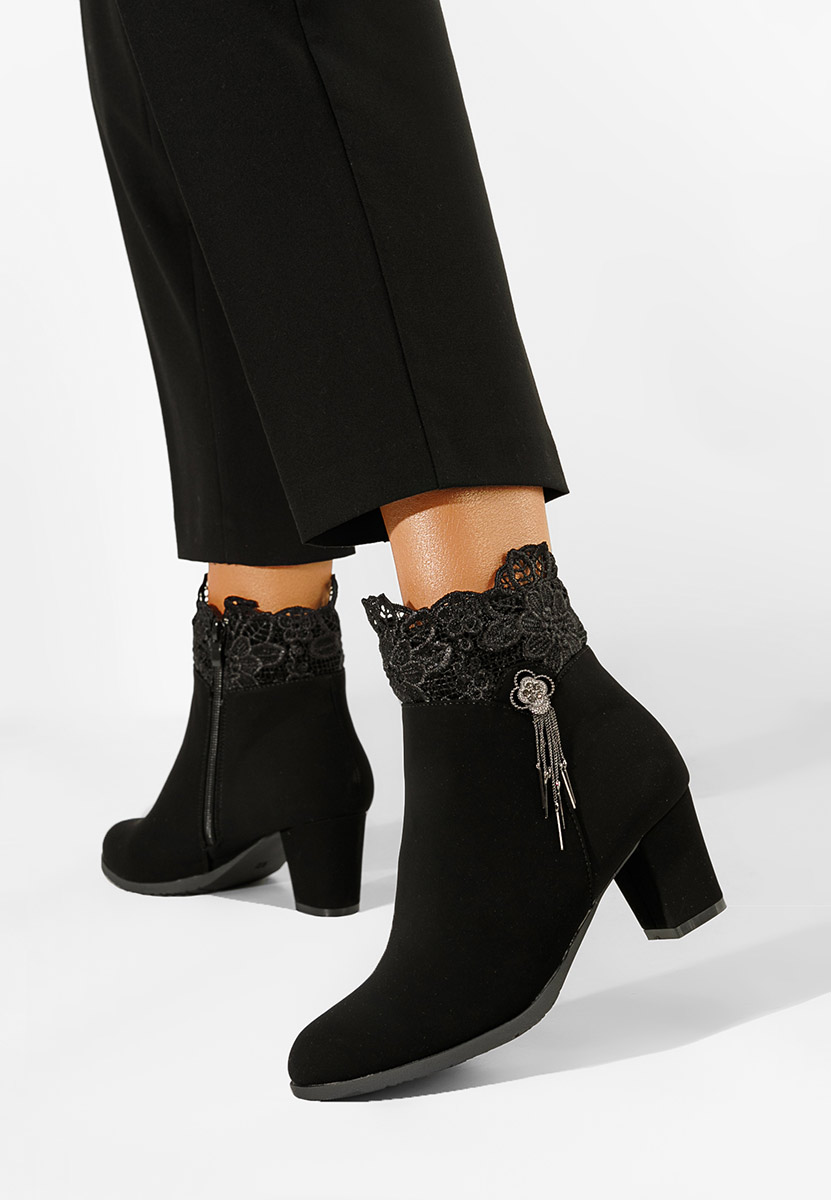 Γυναικεία Μποτίνια Μαύρα Natira