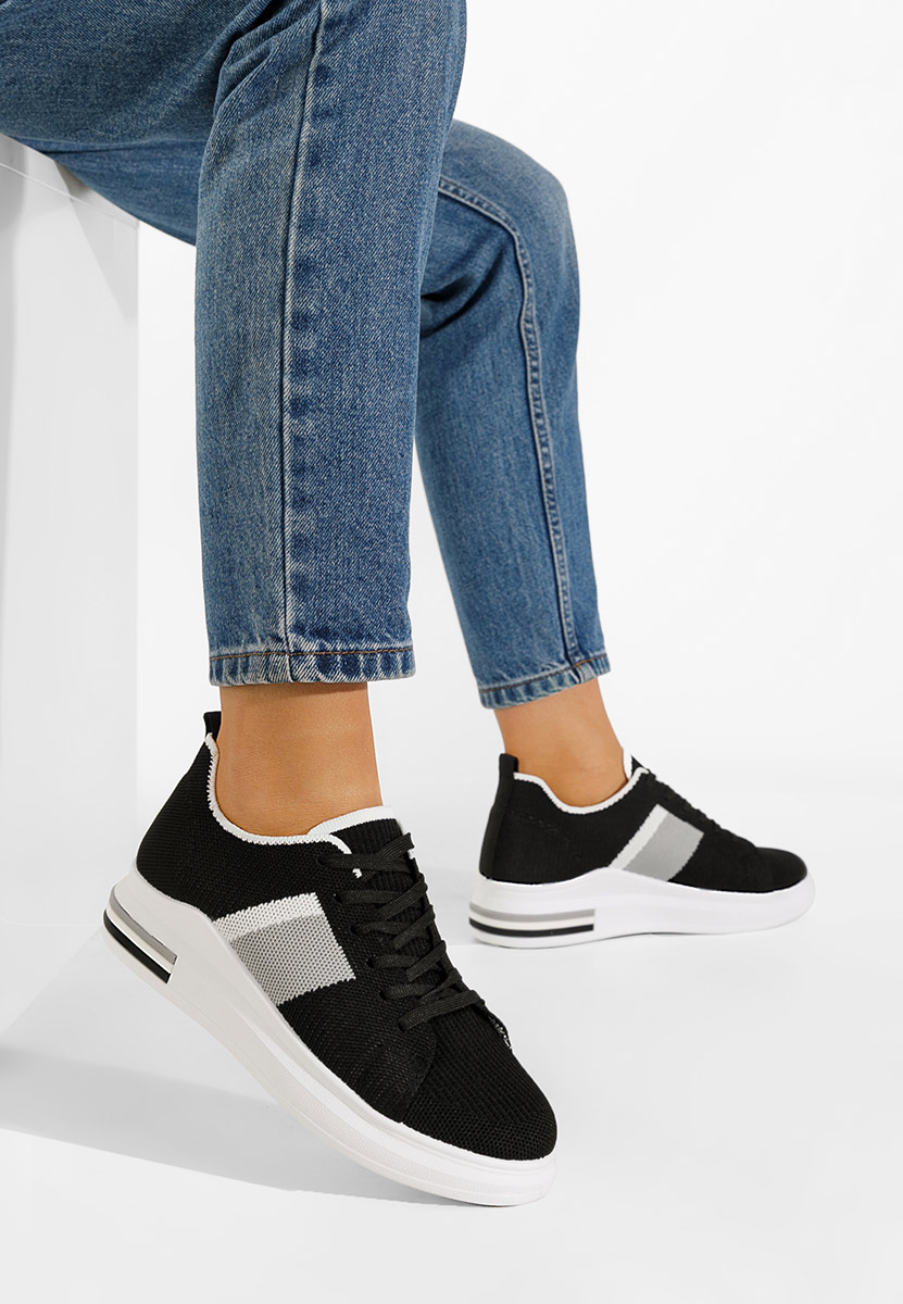 Sneakers γυναικεια μαύρα Juliana