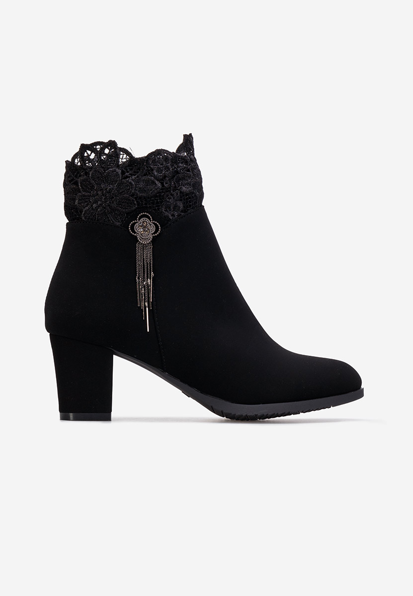 Γυναικεία Μποτίνια Μαύρα Natira
