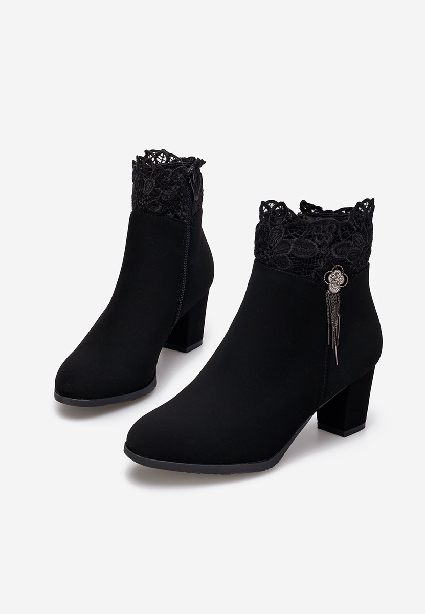 Γυναικεία Μποτίνια Μαύρα Natira