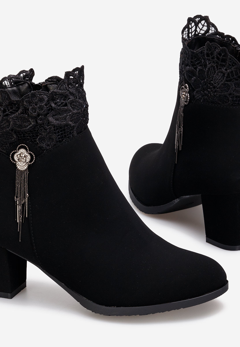 Γυναικεία Μποτίνια Μαύρα Natira