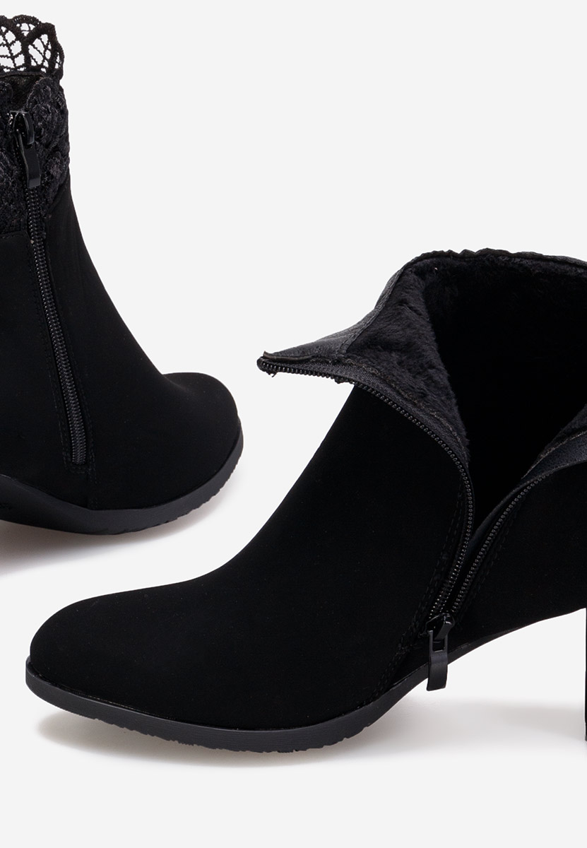 Γυναικεία Μποτίνια Μαύρα Natira