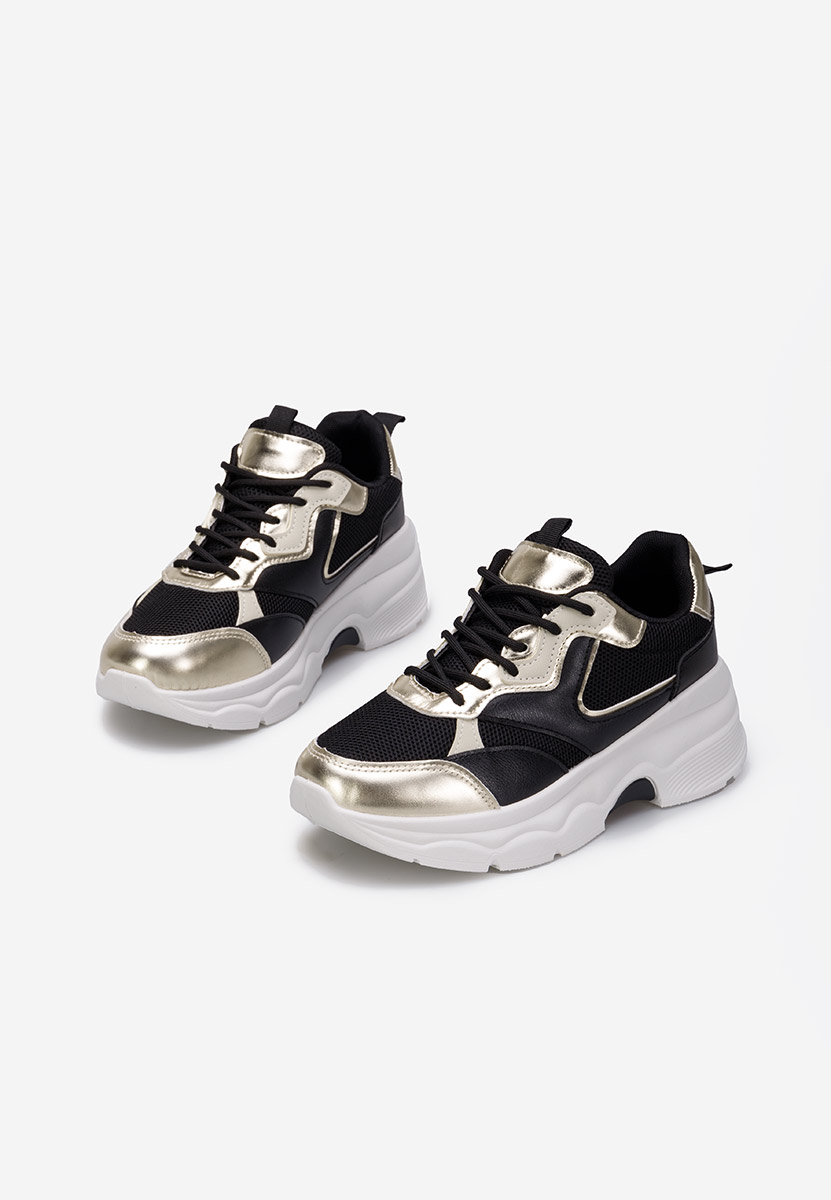 Sneakers γυναικεια μαύρα Elesia