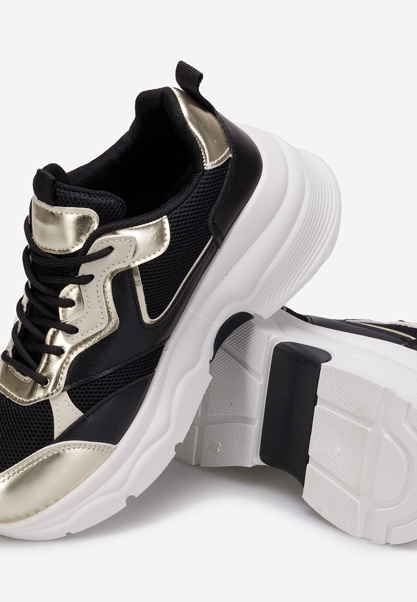 Sneakers γυναικεια μαύρα Elesia