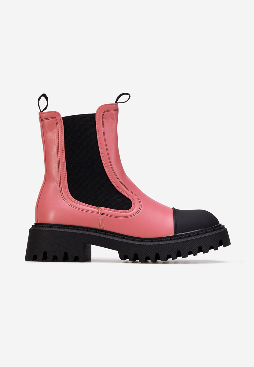 Μποτάκια Chelsea γυναικεία Zambia ροζ