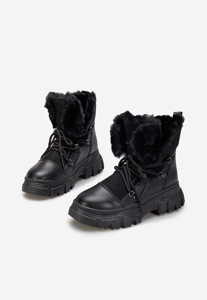 Χειμερινά Αρβυλάκια γυναικείες Fralesia Μαύρα