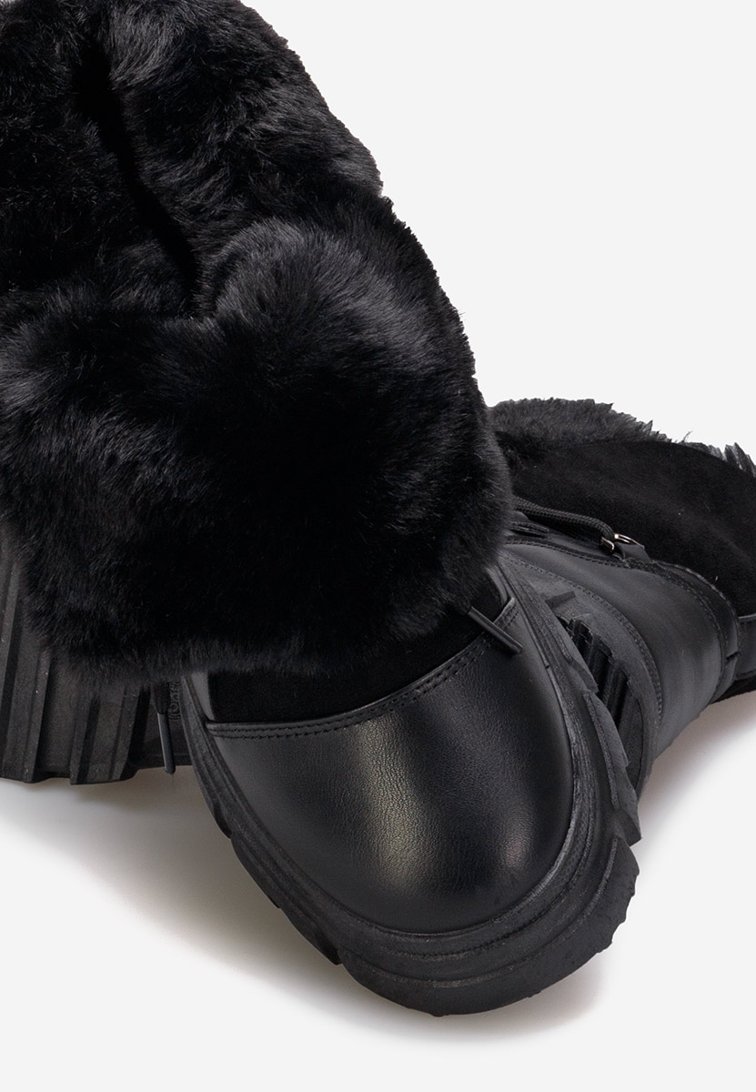 Χειμερινά Αρβυλάκια γυναικείες Fralesia Μαύρα