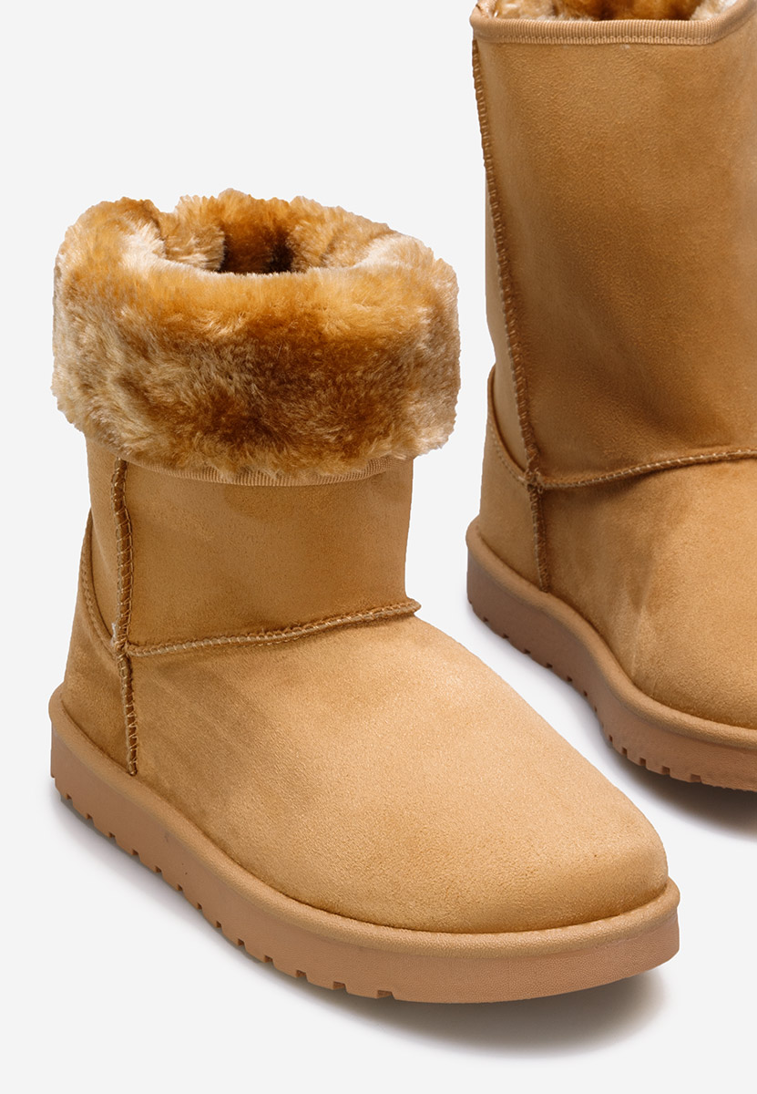 Μπότες Τύπου UGG Καμηλο Anora