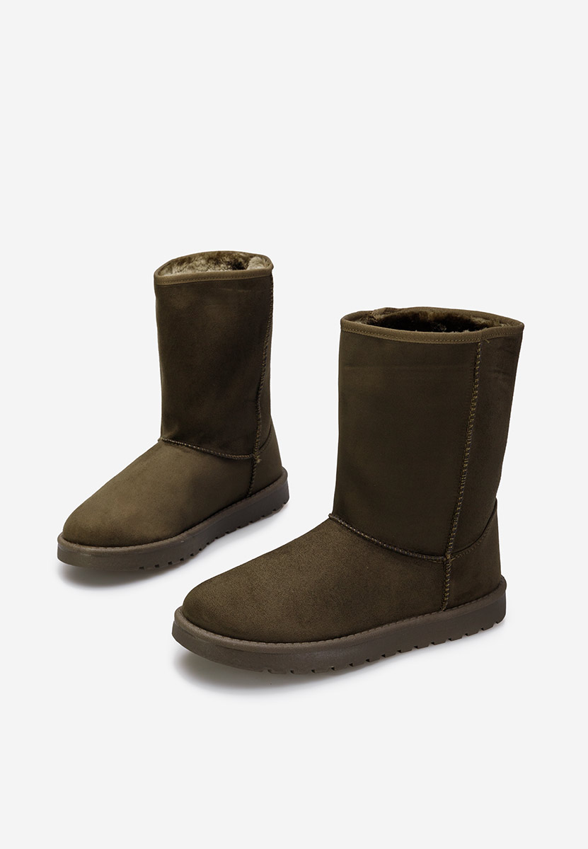 Μπότες Τύπου UGG Χακι Anora