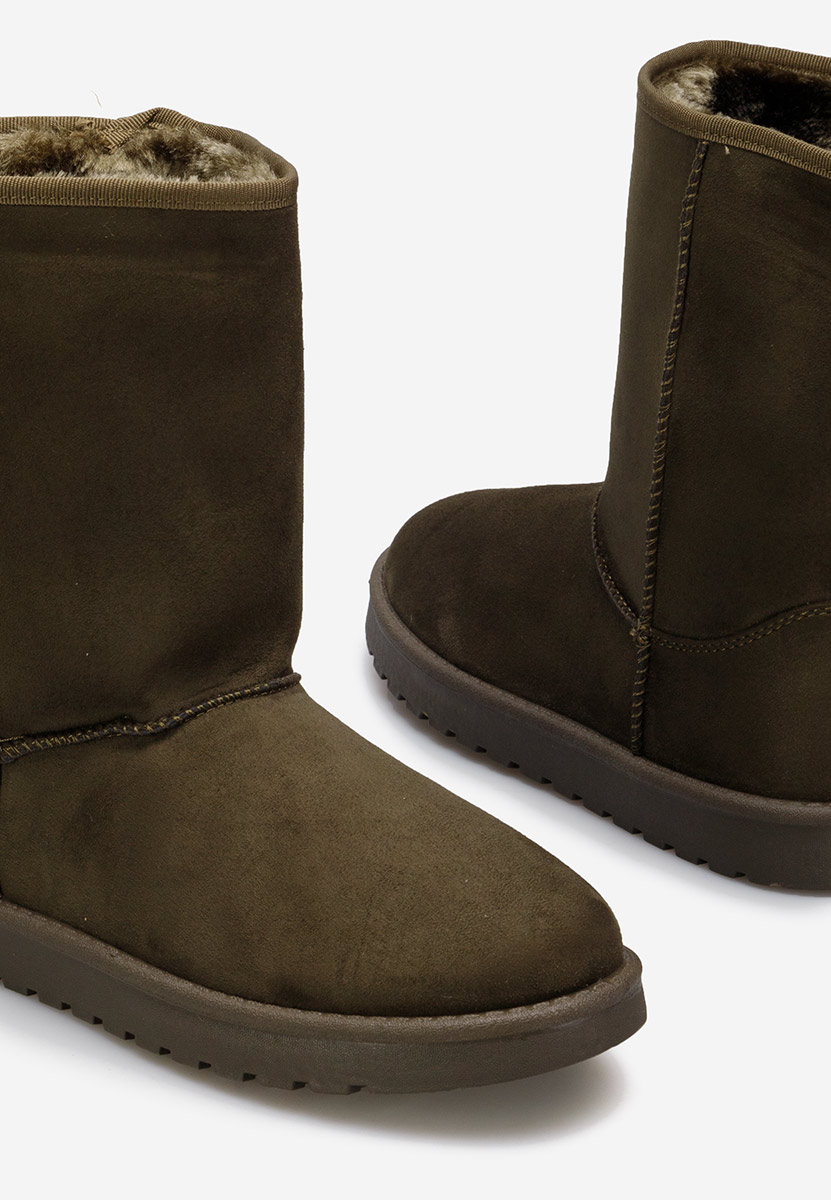 Μπότες Τύπου UGG Χακι Anora