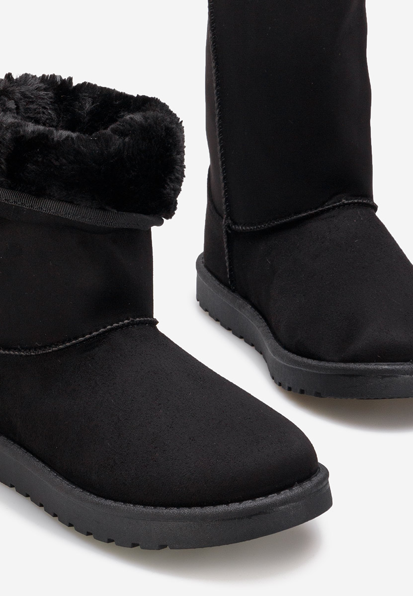 Μπότες Τύπου UGG Μαύρα Anora V2