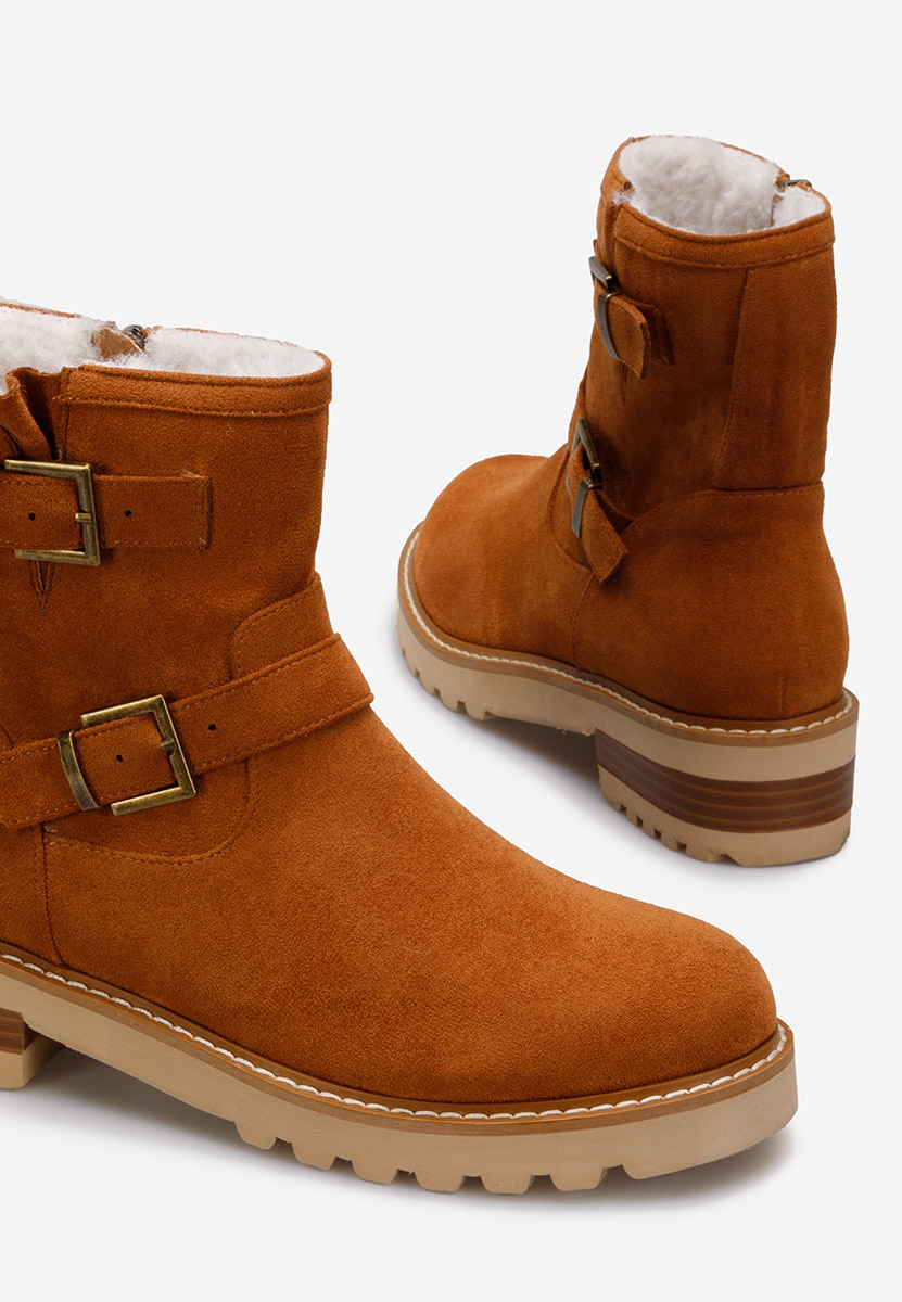 Γυναικεία μποτάκια Καμηλο Campana