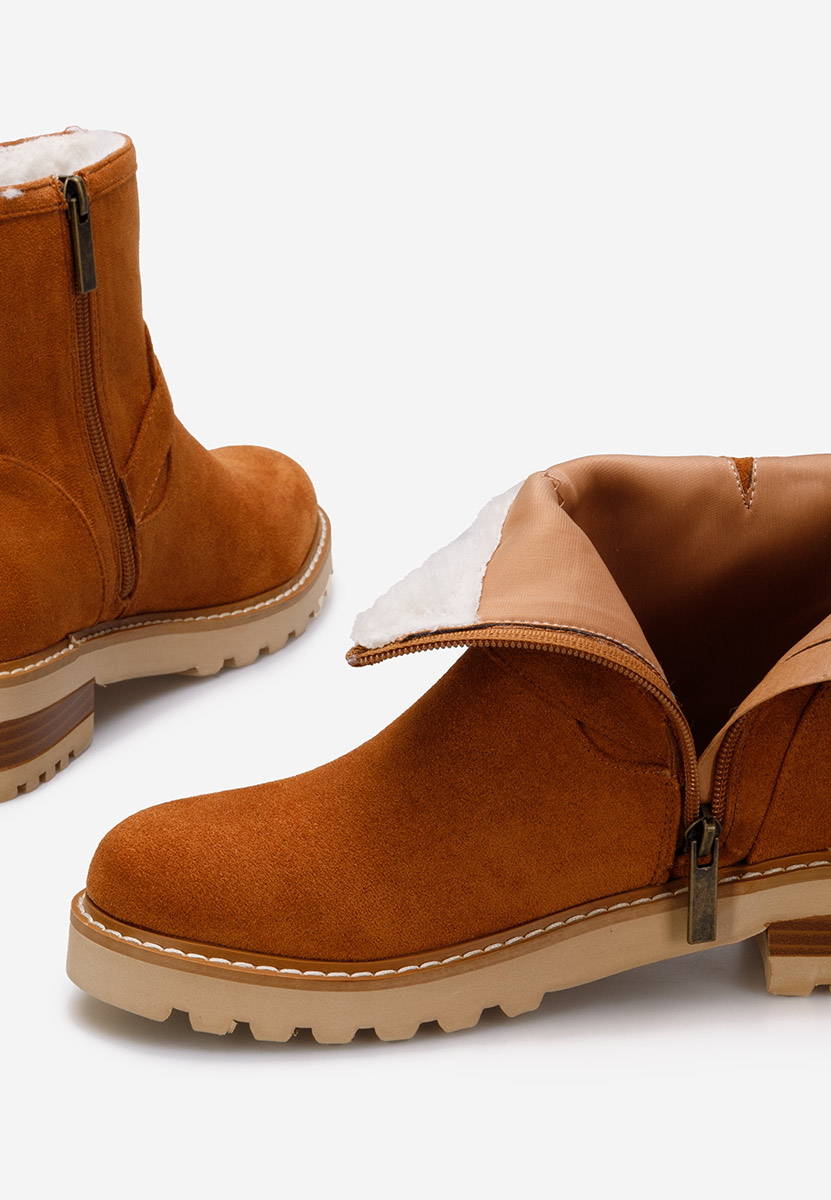 Γυναικεία μποτάκια Καμηλο Campana