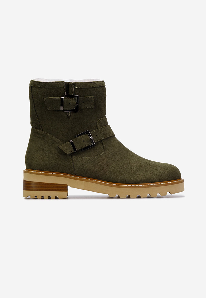 Γυναικεία μποτάκια πρασινο Campana