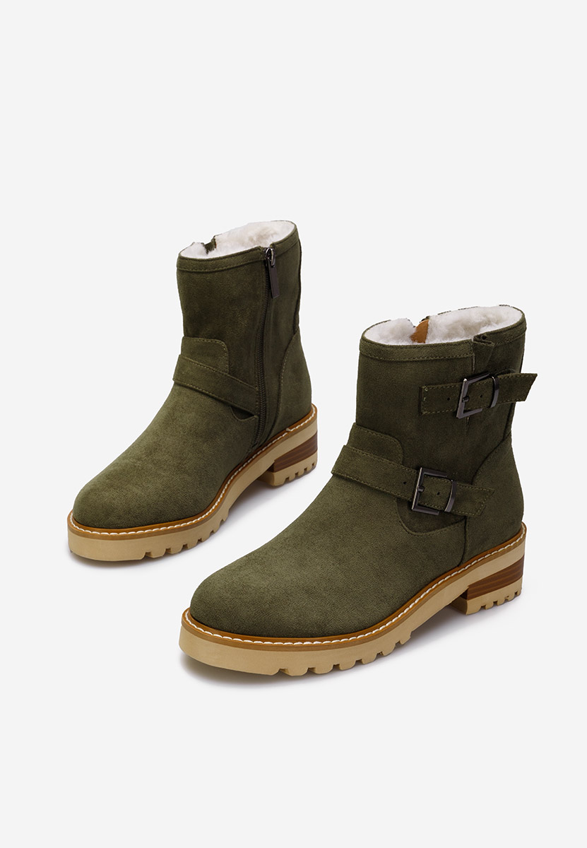 Γυναικεία μποτάκια πρασινο Campana